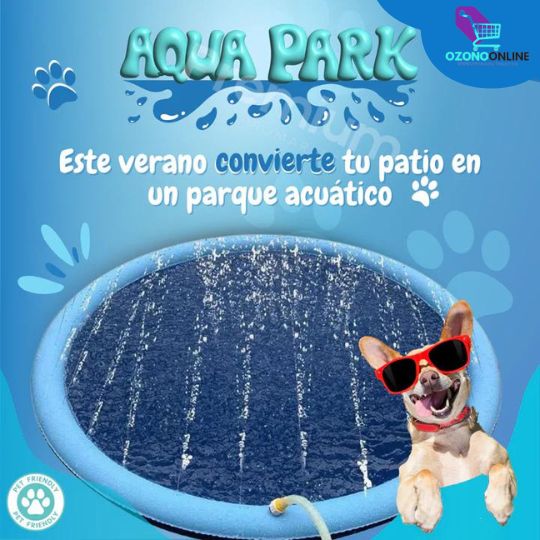 La Piscina AquaPark no solo Refresca a tu Mascota, es el Santuario donde tu Perro Descubre la Alegría Líquida